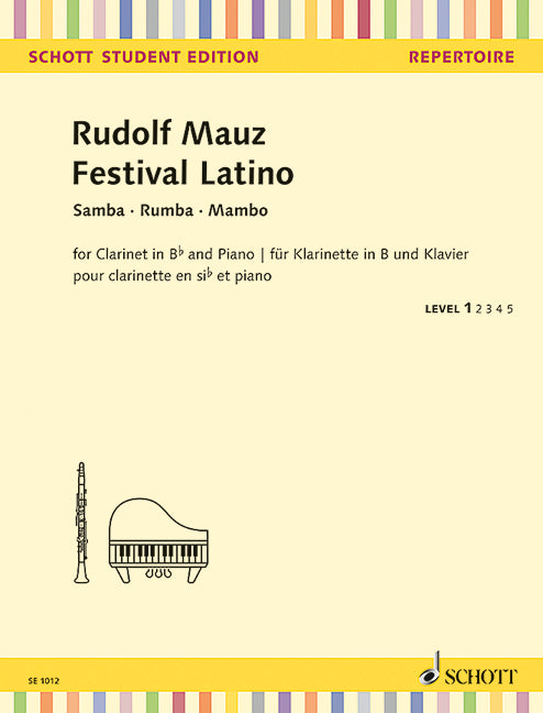 Festival Latino (Clarinet (in B) and Piano)