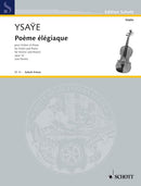 Poème élégiaque op. 12