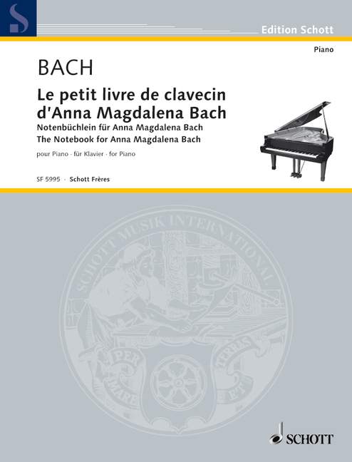 Petit livre de clavecin d'Anna Magdalena Bach