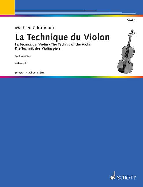 Die Technik des Violinspiels Vol. 1