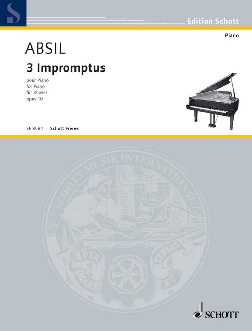 3 Impromptus op. 10