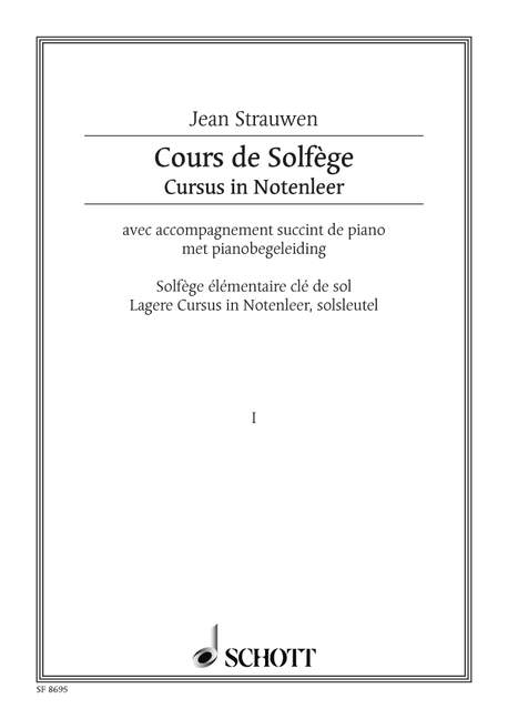 Cours de Solfège Vol. 1