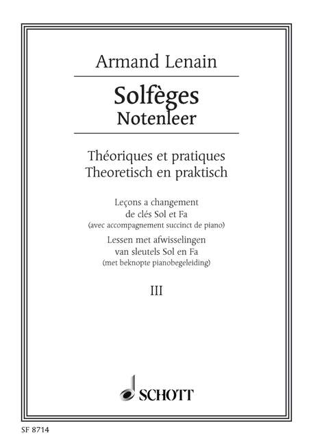 Solfèges Nr. 3