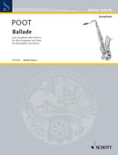 Ballade (alto saxophone, piano and orchestra)