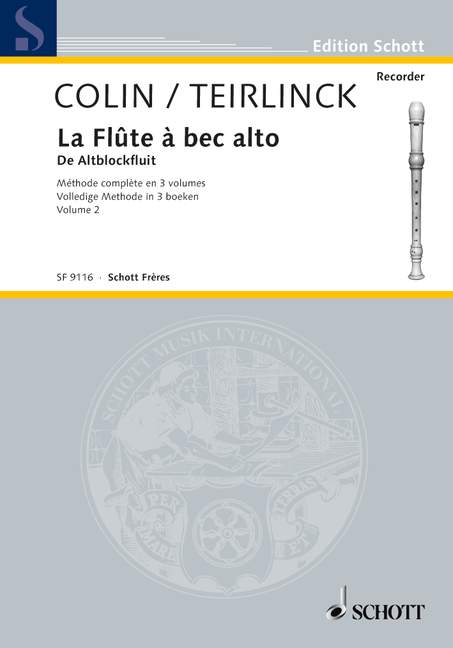 La Flûte à bec alto Vol. 2