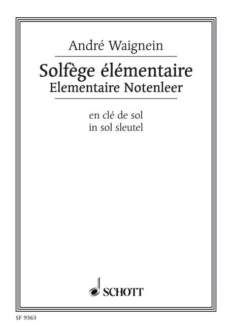 Solfège élémentaire