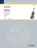 Sonate pour 2 violons seuls op. posthume op. posth.
