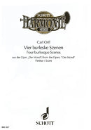 Vier burleske Szenen (score)