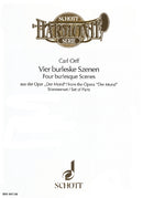 Vier burleske Szenen (set of parts)