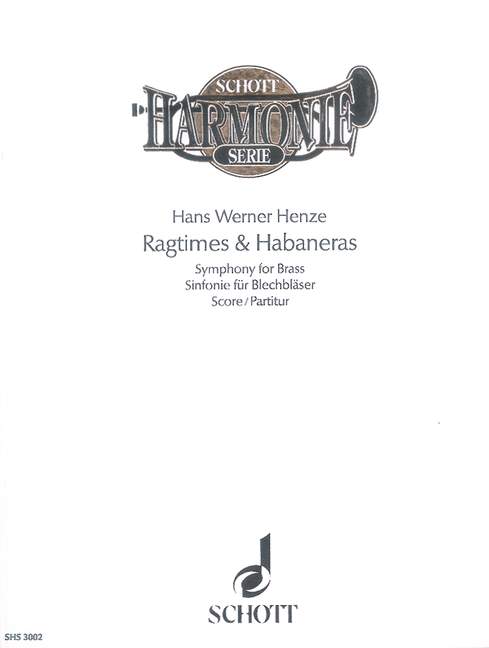 Ragtimes & Habaneras, brass instruments (score)
