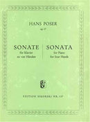 Sonate (Piano, 4 Hands)
