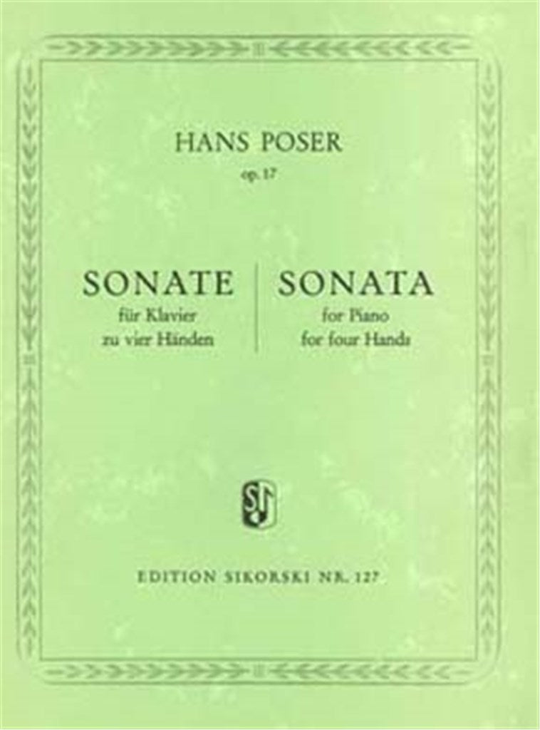 Sonate (Piano, 4 Hands)