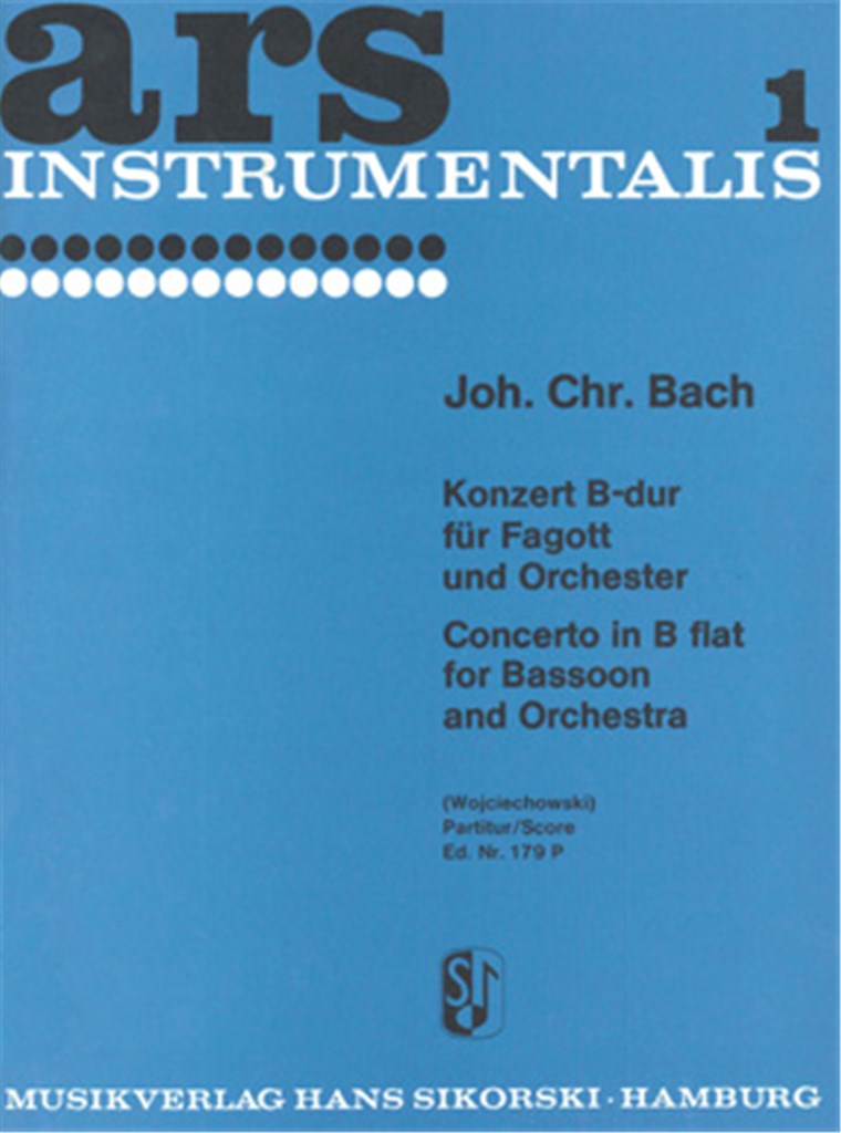 Concerto in B-flat for Bassoon and Orchestra (Score Only)