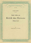 6 Lieder aus 'Kritik des Herzens'