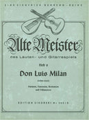 Pavanen, Fantasien, Romanzen und Villancicos