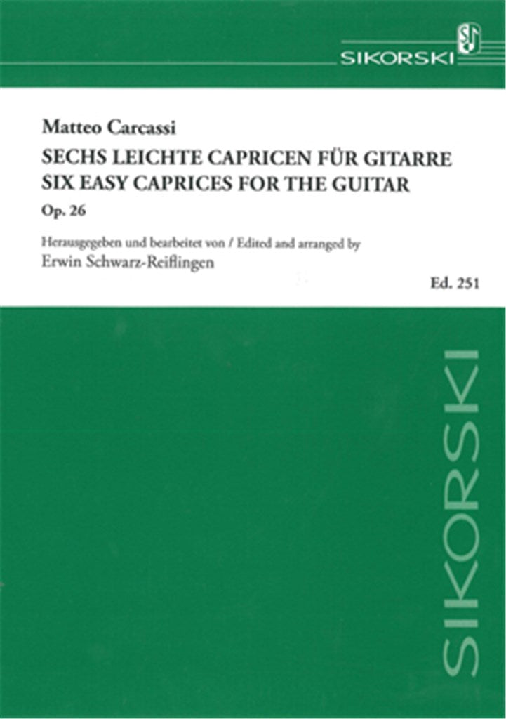 6 leichte Capricen