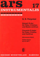 Concerto In Sol (Fl, 2Vl E Bc)