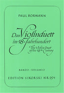 Das Violinduett im 18. Jahrhundert: Bd 2