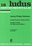 Sonata B-flat major for Oboe and basso continuo, TWV 41:B6