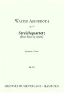Streichquartett (Drei Sätze in einem) (Set of Parts)