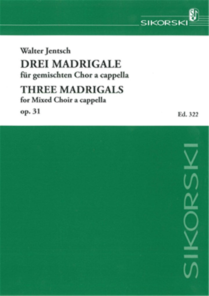 3 Madrigale aus den Sonetten an Orpheus