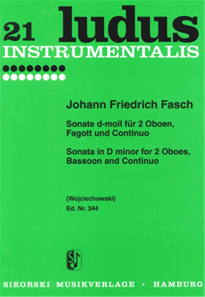 Sonate für 2 Oboen, Fagott und Continuo