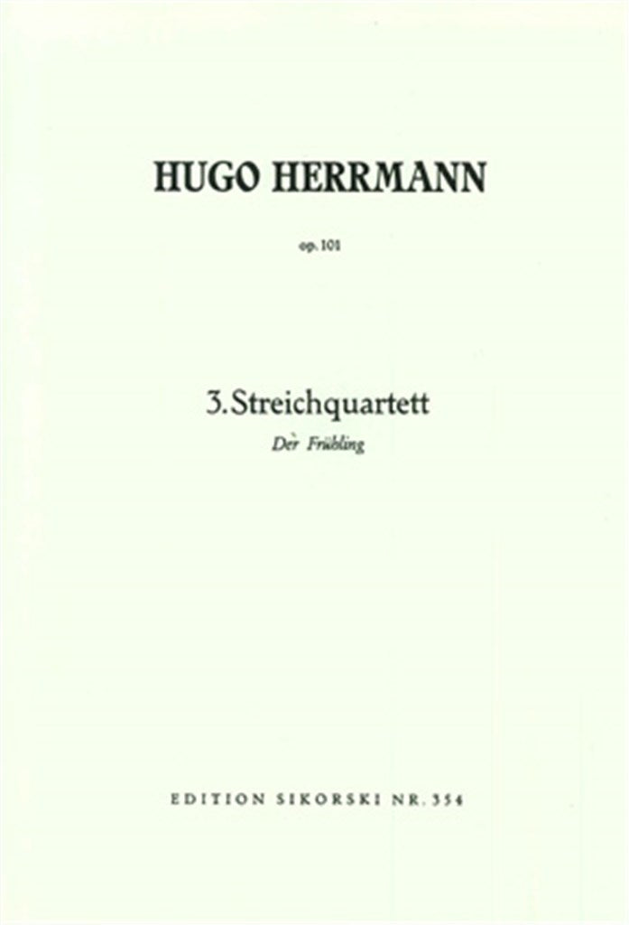 Streichquartett Nr. 3 (Set of Parts)