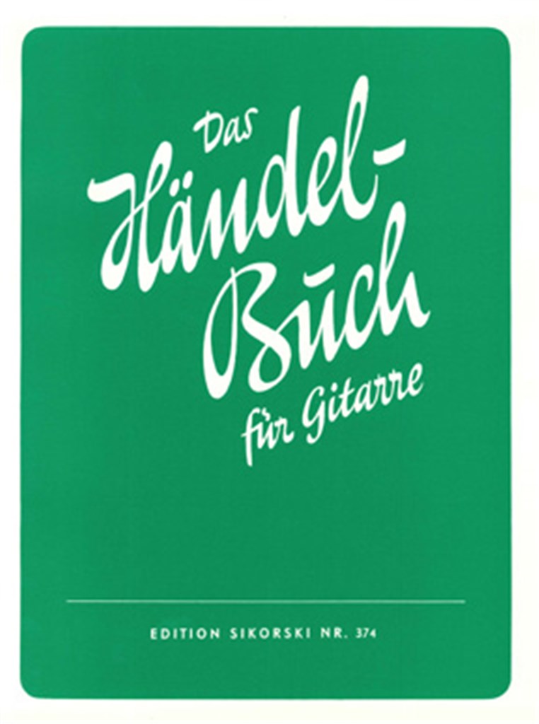 Das Händel-Buch für Gitarre