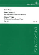 Sonatine (Soprano Recorder and Piano)