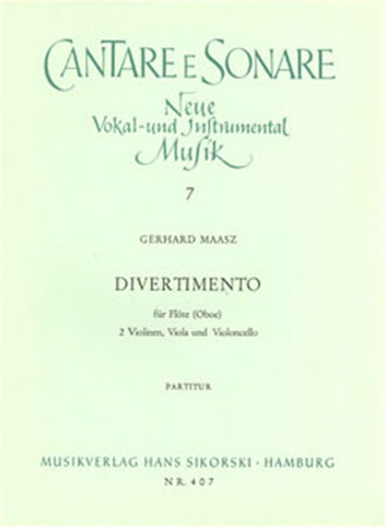 Divertimento (Score Only)