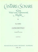 Concertino für 3 Blockflöten und Streicher (Score Only)