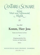 Komm, Herr Jesu (Score Only)