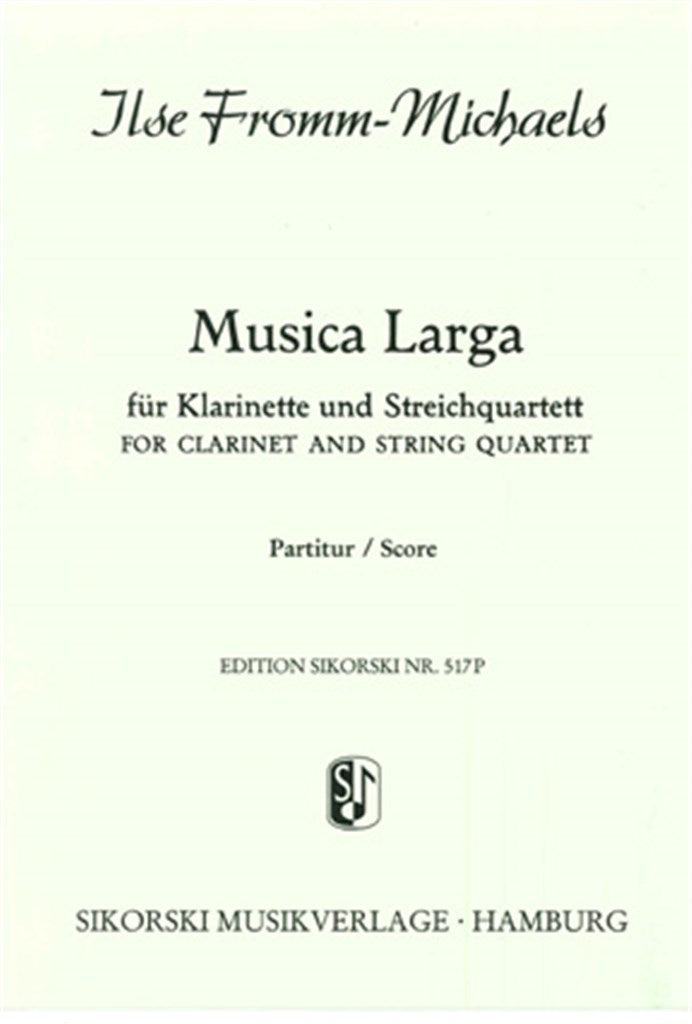 Musica larga (Score Only)