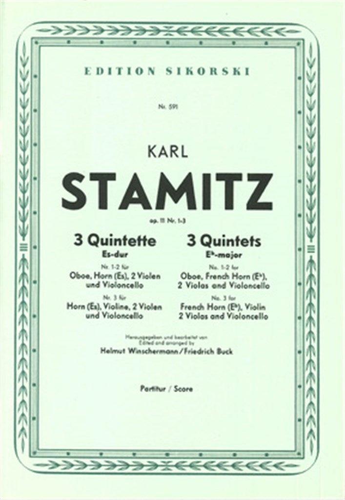 3 Quintette (Study Score)