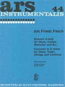 Concerto D minor for Oboe, Violin, Strings and basso continuo (Score Only)