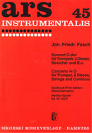 Concerto for Trumpet in D (Clarino), 2 Oboes, Strings and basso continuo (Score Only)