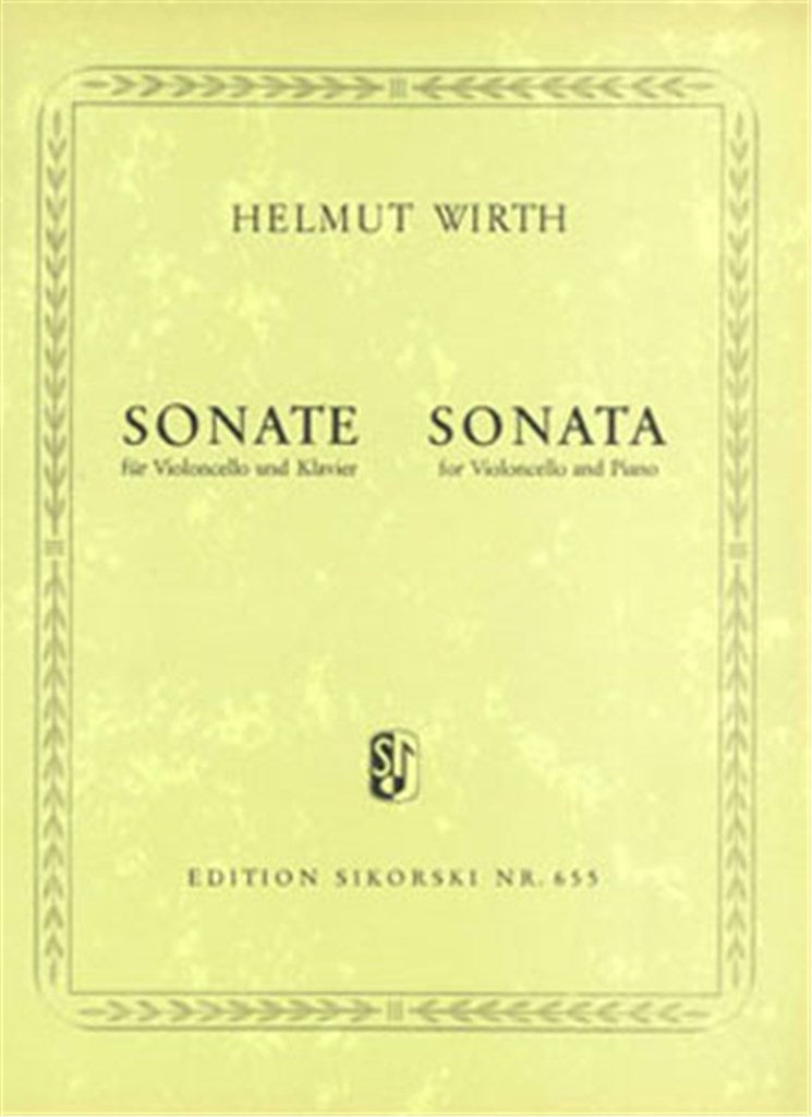 Sonate (Cello and Piano)