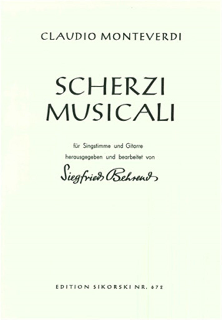 Scherzi musicali