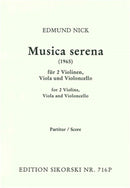 Musica serena (1965) (Study Score)