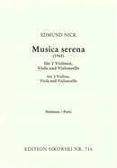 Musica serena (1965) (Set of Parts)