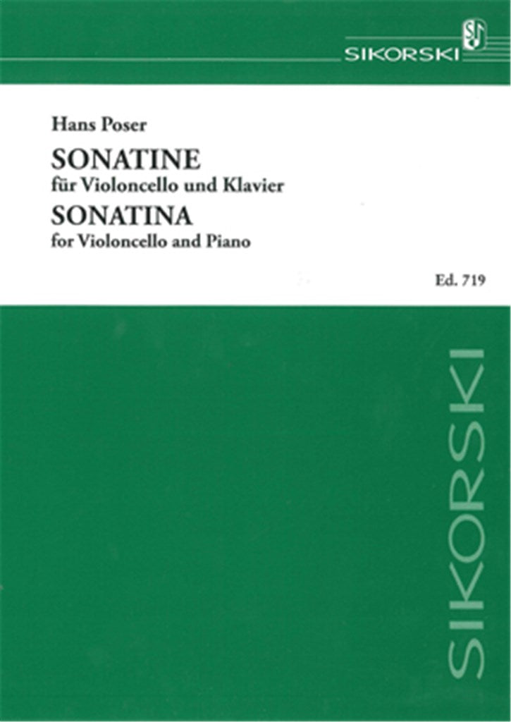 Sonatine (Cello and Piano)