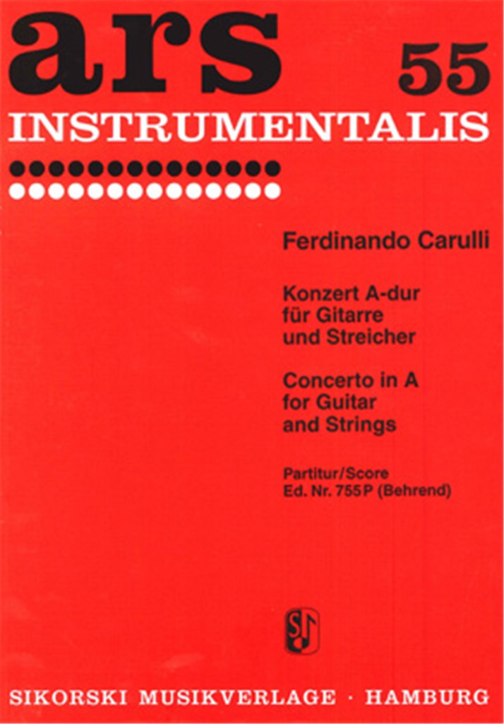 Concerto for Guitar and Strings (Score Only)