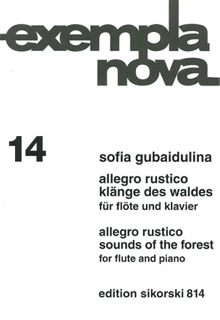Allegro rustico-Klänge des Waldes