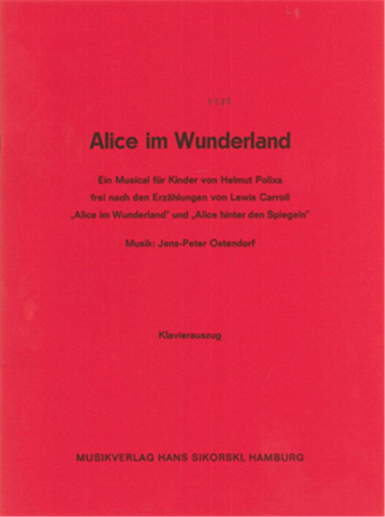 Alice im Wunderland (Piano Reduction)