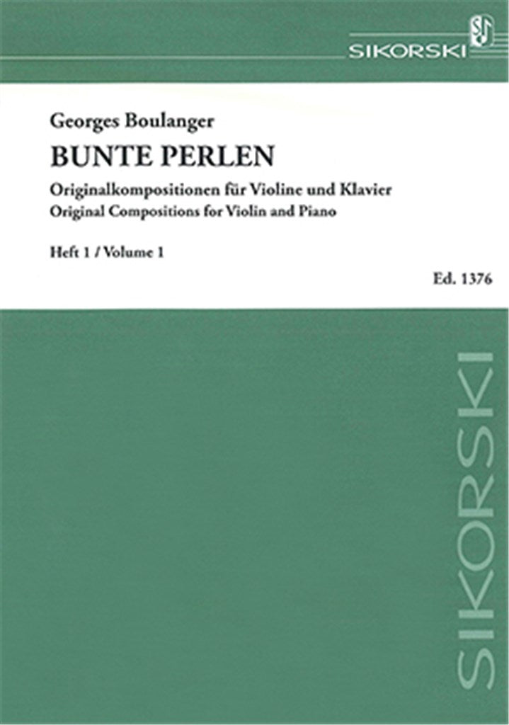 Bunte Perlen (Bright Pearls): Original compositions for piano, vol. 1