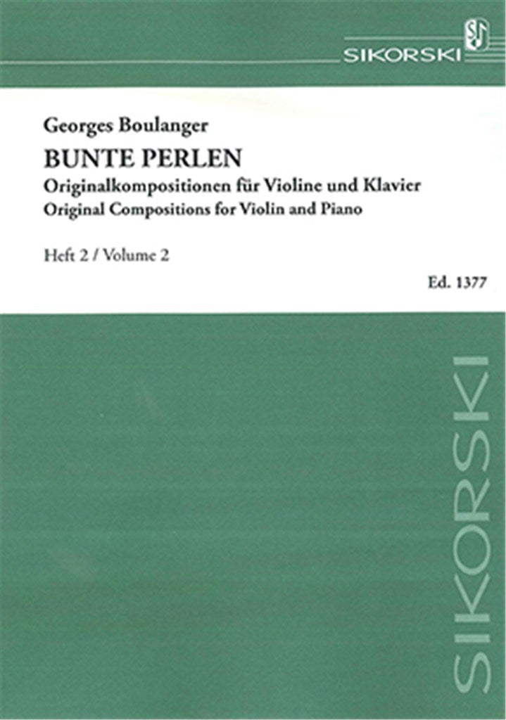 Bunte Perlen (Bright Pearls): Original compositions for piano, vol. 2