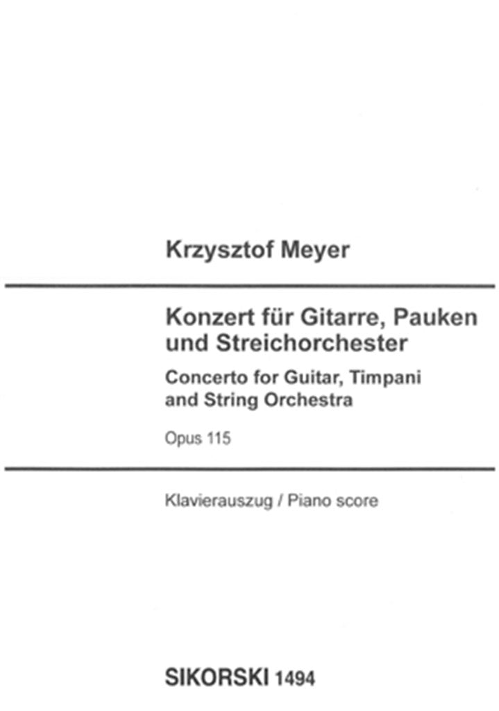 Concerto for Guitar and Orchestra