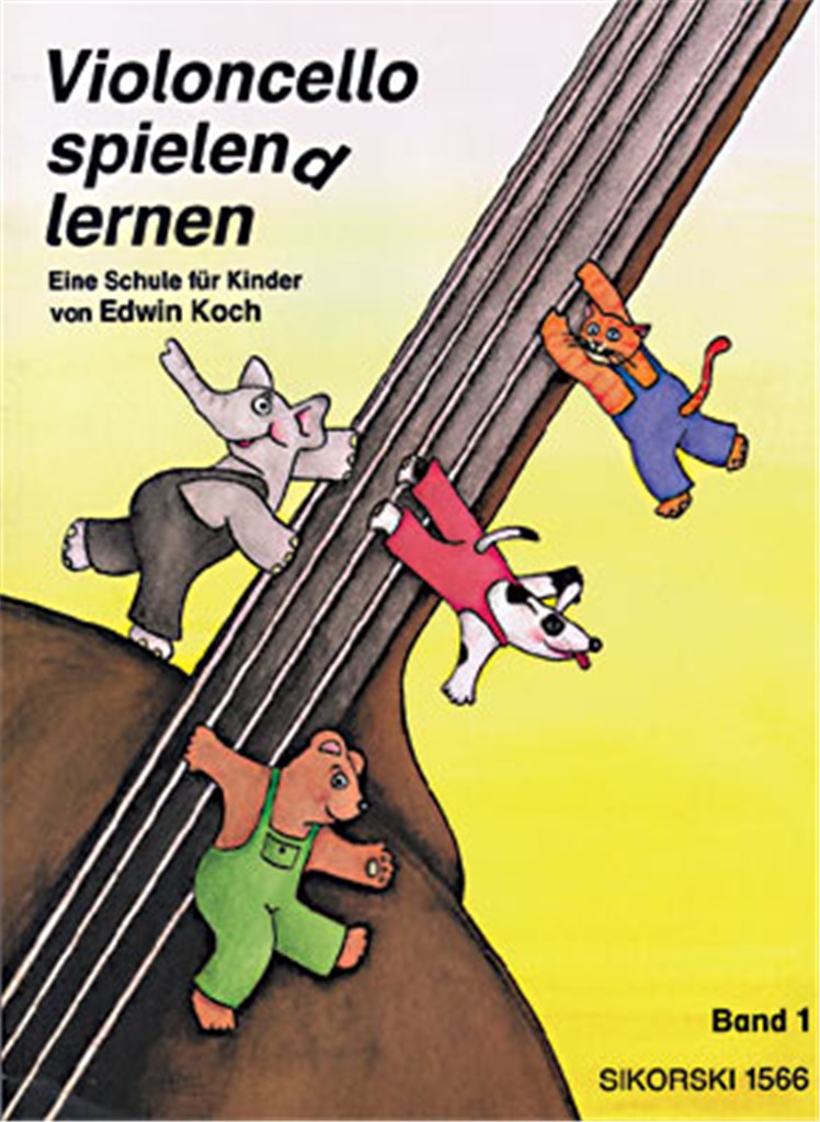 Cello spielen(d) lernen. Eine Schule für Kinder, vol. 1