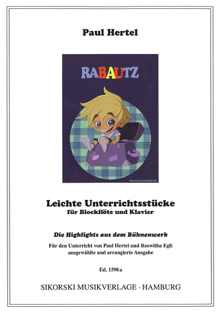 Rabautz (Recorder and Piano)