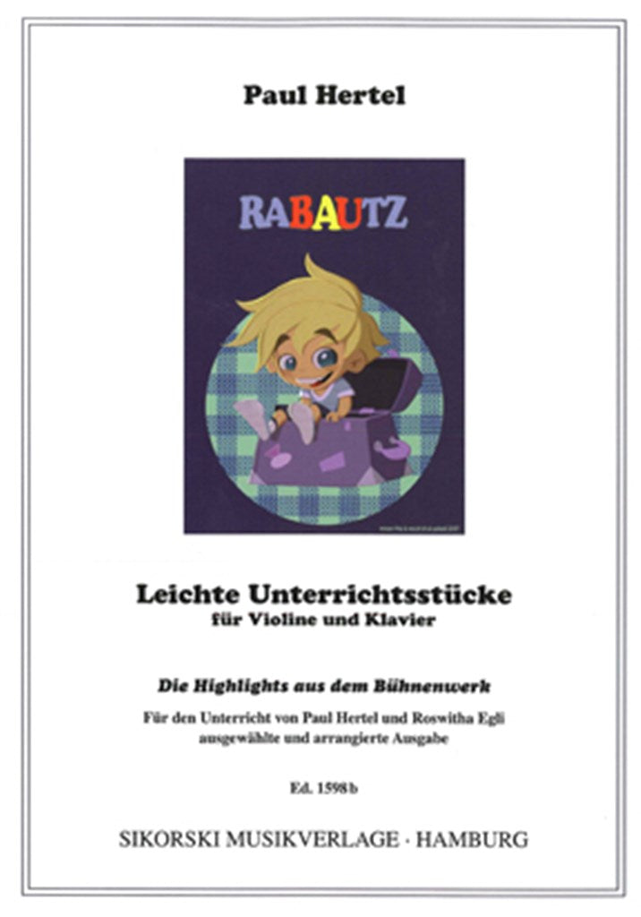 Rabautz (Violin and Piano)